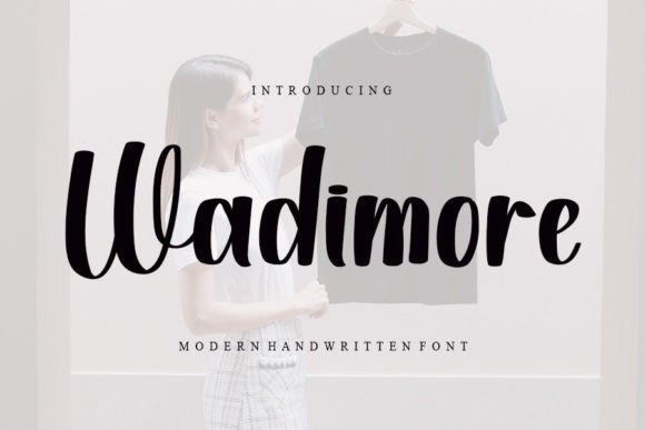 Wadimore Font Poster 1