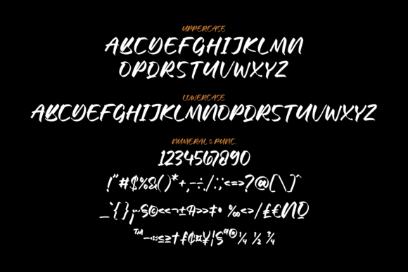 Wakimena Font Poster 13