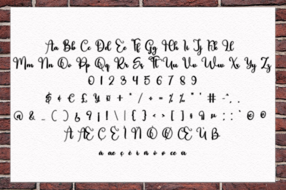 Wall Font Poster 7
