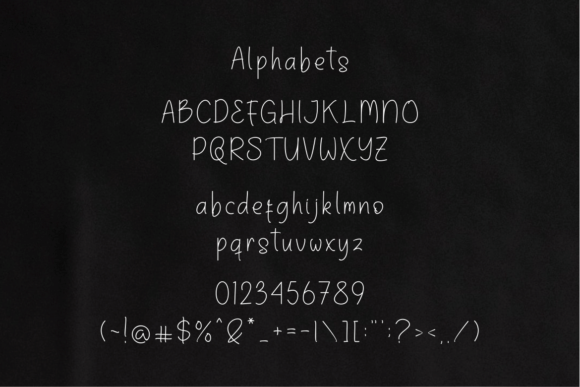 Walton Peggie Font Poster 3
