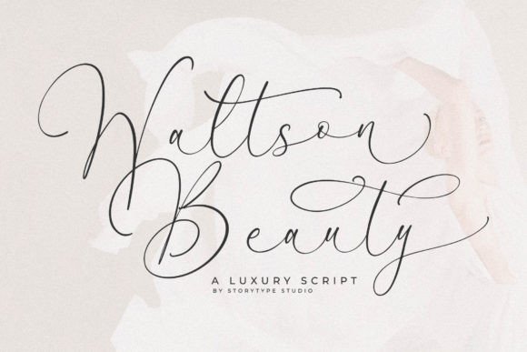 Waltson Beauty Font