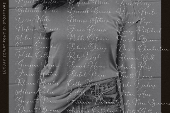 Waltson Beauty Font Poster 8