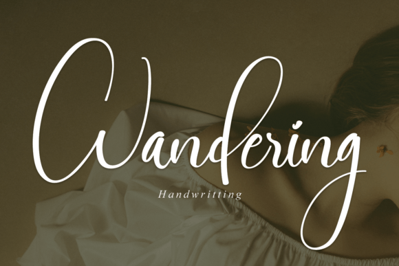 Wandering Font Poster 1