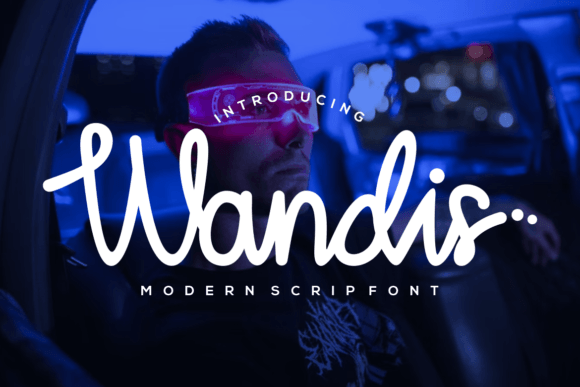 Wandis Font Poster 2
