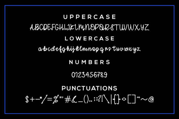 Wandis Font Poster 3