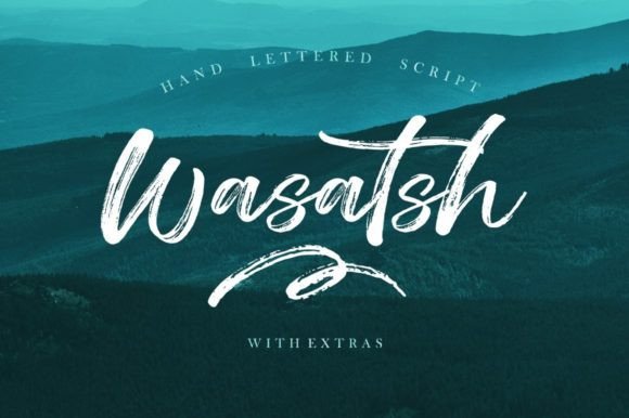 Wasatsh Font Poster 1