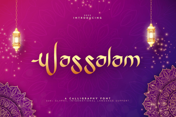 Wassalam Font Poster 1