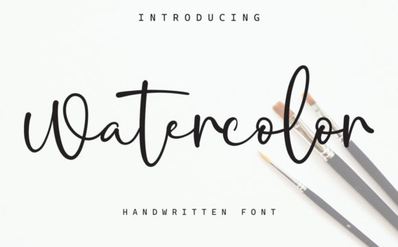 Watercolor Font