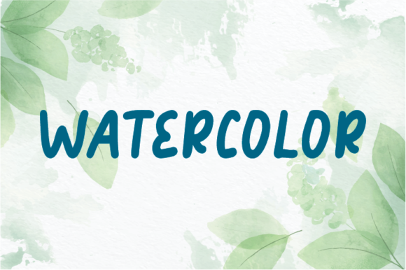 Watercolor Font