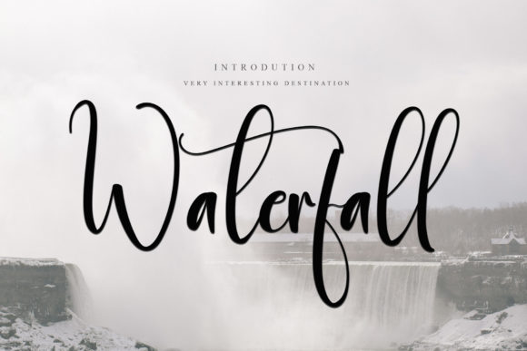 Waterfall Font