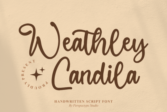 Weathley Candila Font Poster 1