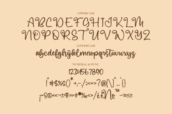 Weathley Candila Font Poster 13