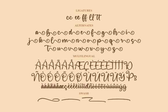 Weathley Candila Font Poster 14