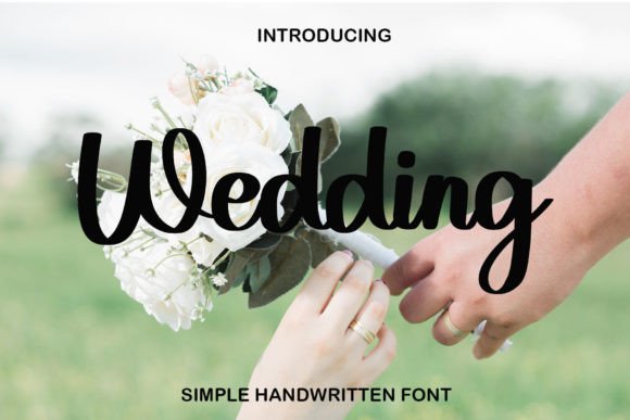 Wedding Font Poster 1