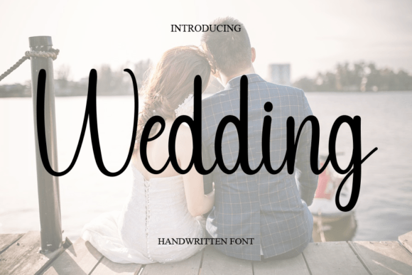 Wedding Font Poster 1