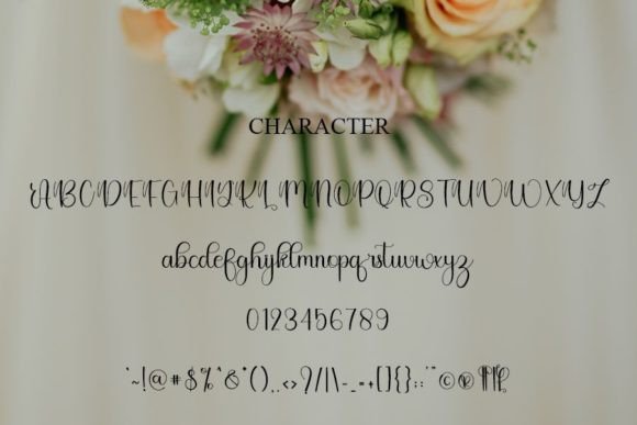 Wedding Font Poster 5