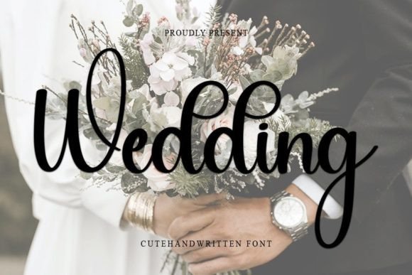 Wedding Font Poster 1