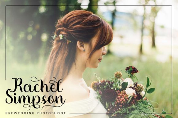 Wedding Font Poster 2