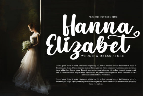 Wedding Font Poster 4