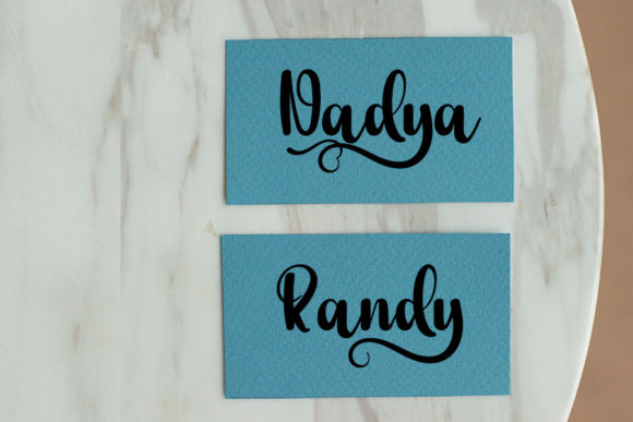 Wedding Ceremony Font Poster 4