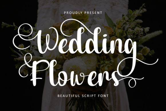 Wedding Flowers Font