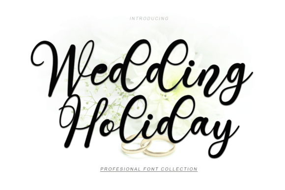 Wedding Holiday Font