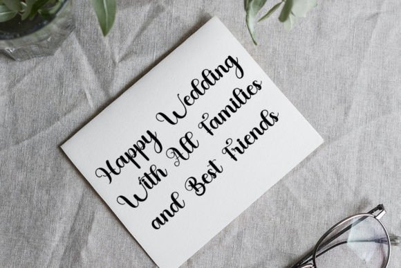 Wedding Mathyna Font Poster 3