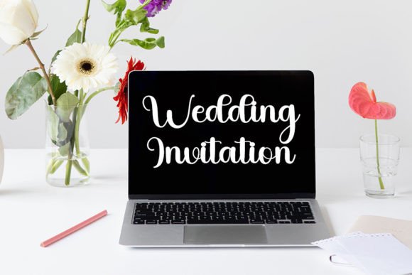 Wedding Mathyna Font Poster 4