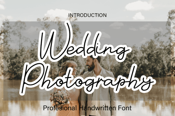 Wedding Photography Font Poster 1