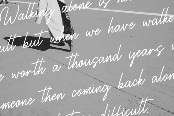 Wednesline Font Poster 5
