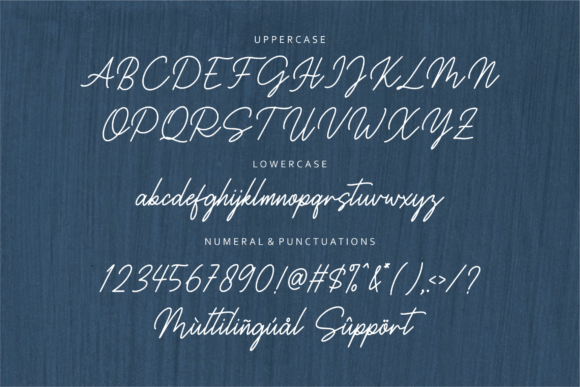 Wednesline Font Poster 8