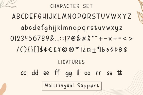 Weekly Planner Font Poster 10