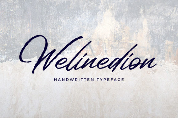 Welinedion Font Poster 1
