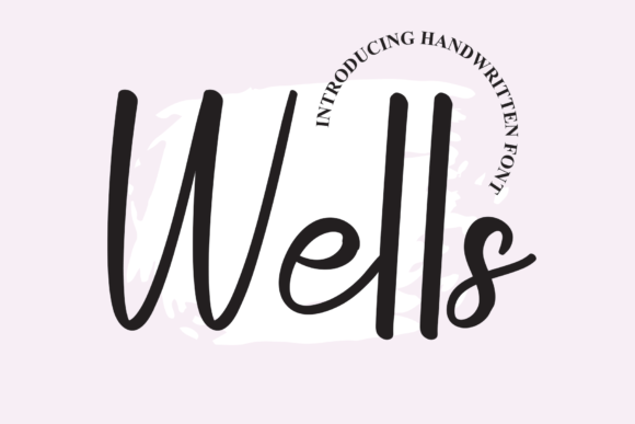 Wells Font Poster 1