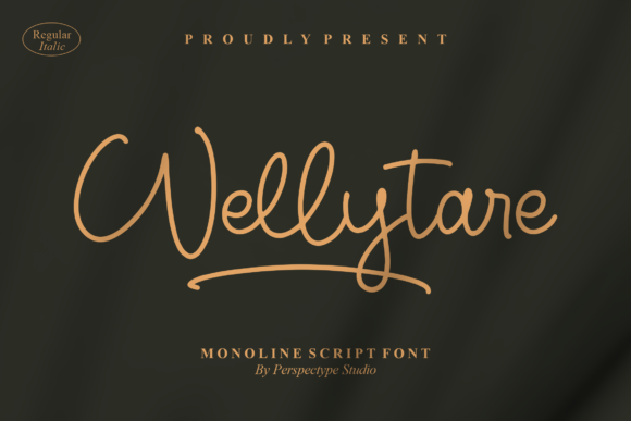 Wellytare Font Poster 1