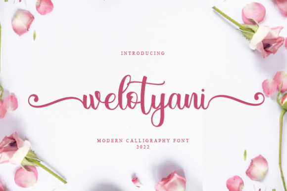 Welotyani Font Poster 1