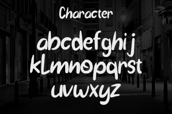 Werdah Font Poster 3
