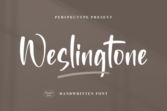 Weslingtone Font Poster 1