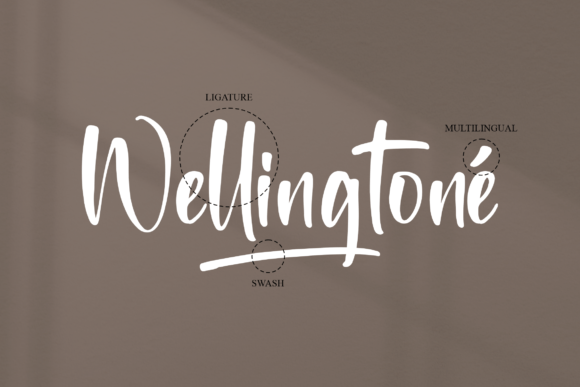 Weslingtone Font Poster 12