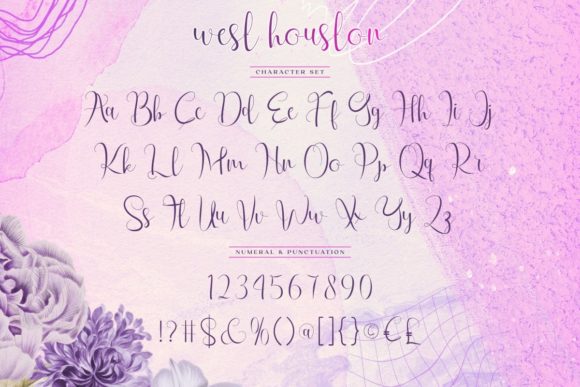 West Houston Font Poster 4