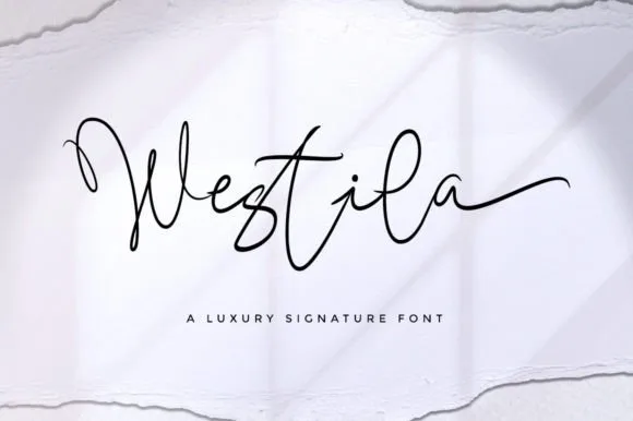 Westila Font Westila Font Poster 1