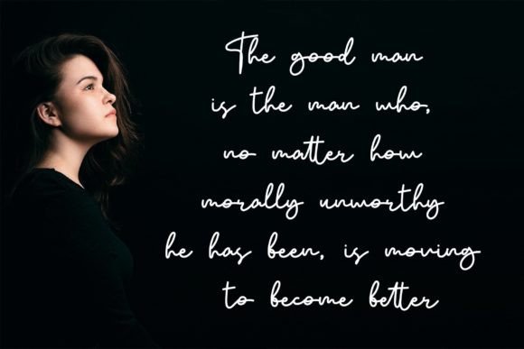 Whating Font Poster 2