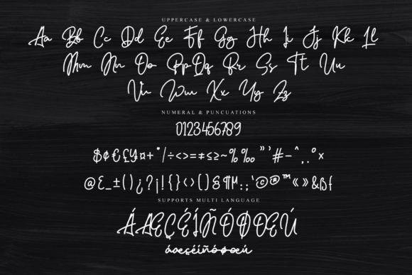Whating Font Poster 6