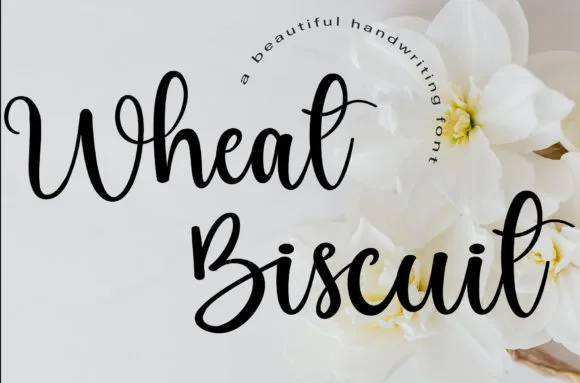 Wheat Biscuit Font Wheat Biscuit Font Poster 1
