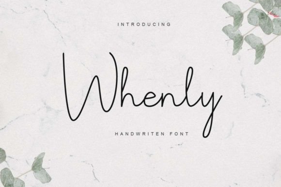 Whenly Font