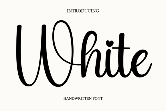 White Font Poster 1