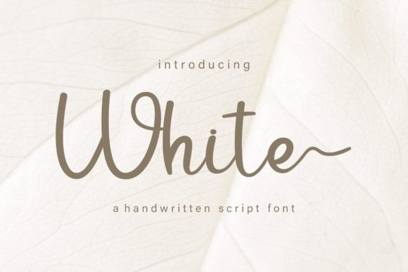 White Font Poster 1