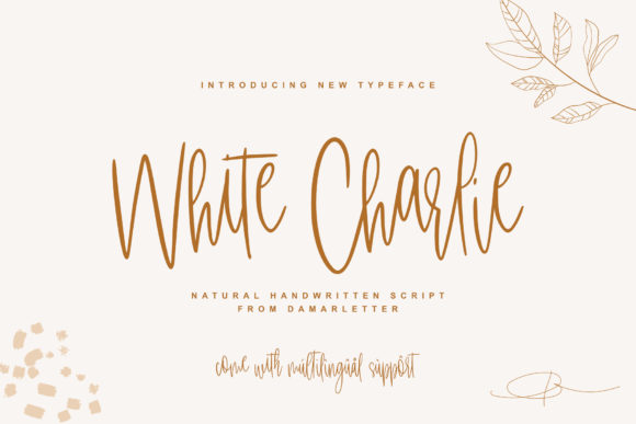 White Charlie Font