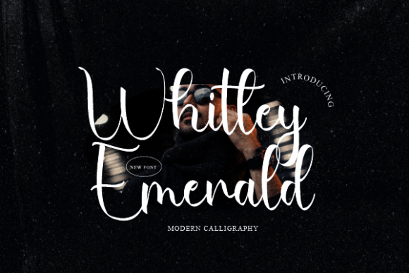 Whitley Emerald Font Whitley Emerald Font Poster 1