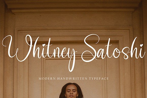 Whitney Satoshi Font